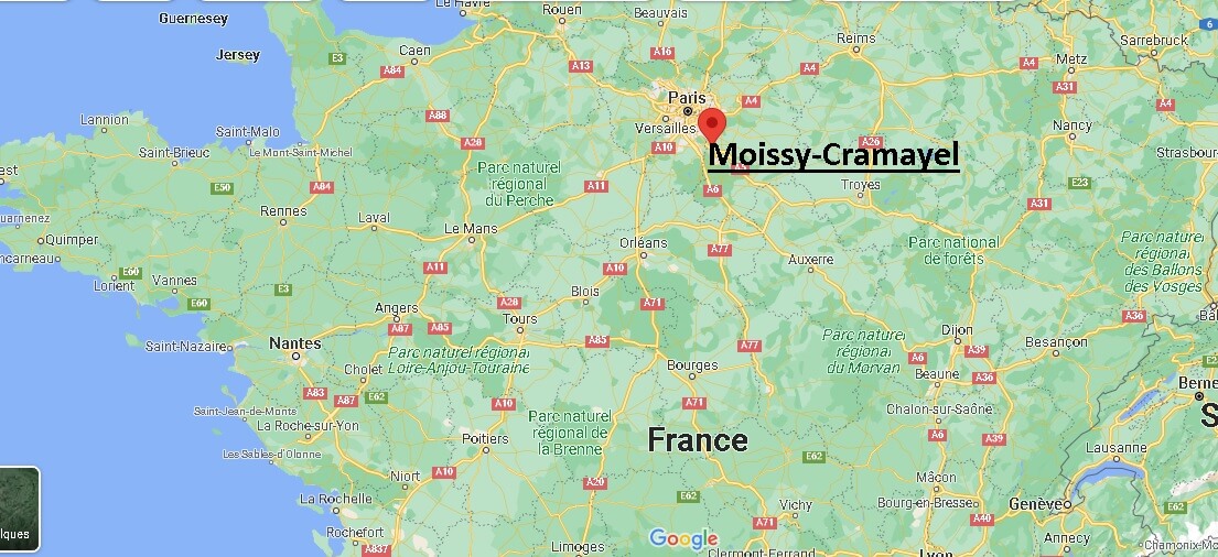 Où se trouve Moissy-Cramayel
