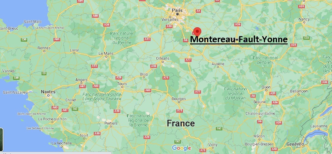 Où se trouve Montereau-Fault-Yonne