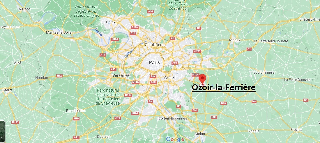 Où se trouve Ozoir-la-Ferrière
