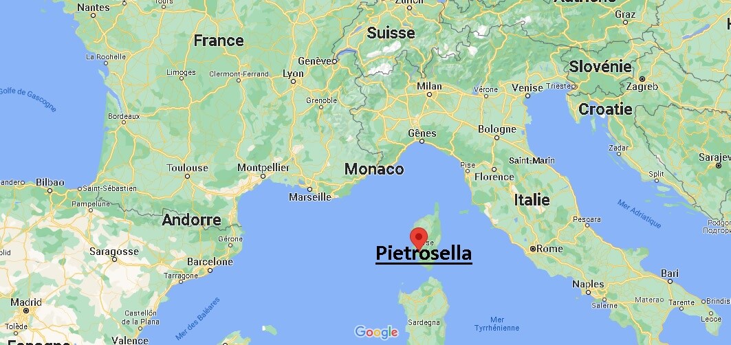 Où se trouve Pietrosella