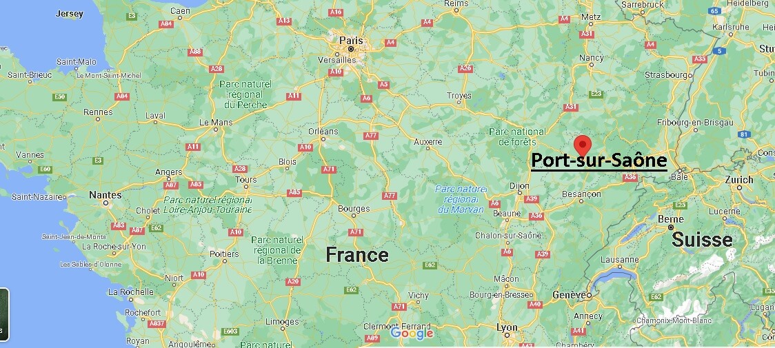 Où se trouve Port-sur-Saône