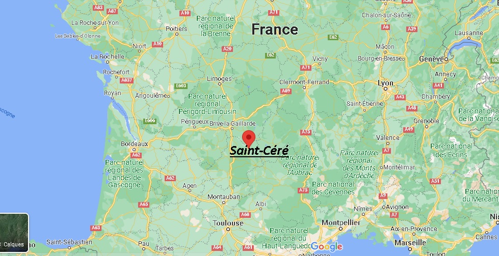 Où se trouve Saint-Céré