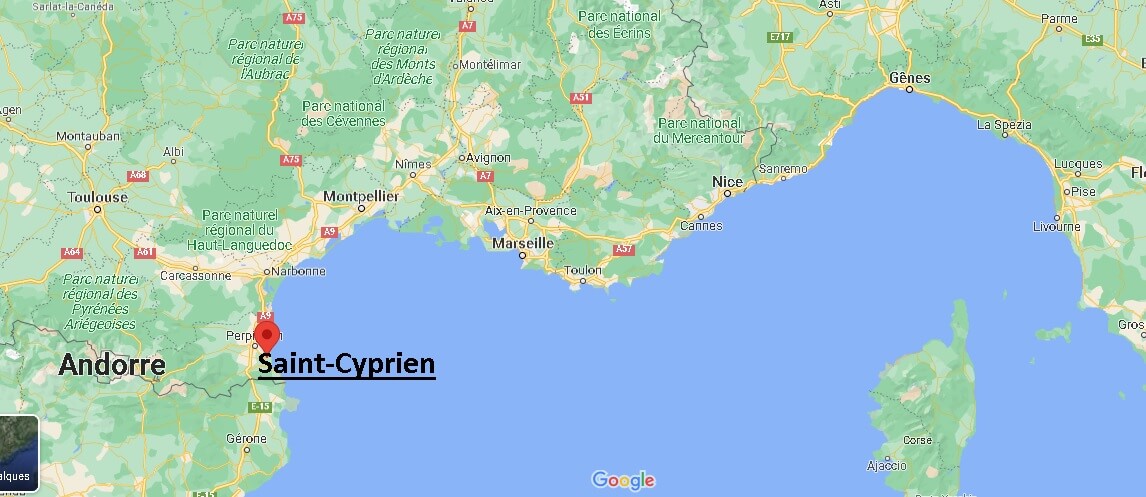 Où se trouve Saint-Cyprien