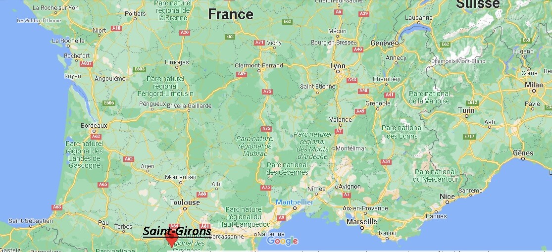 Où se trouve Saint-Girons