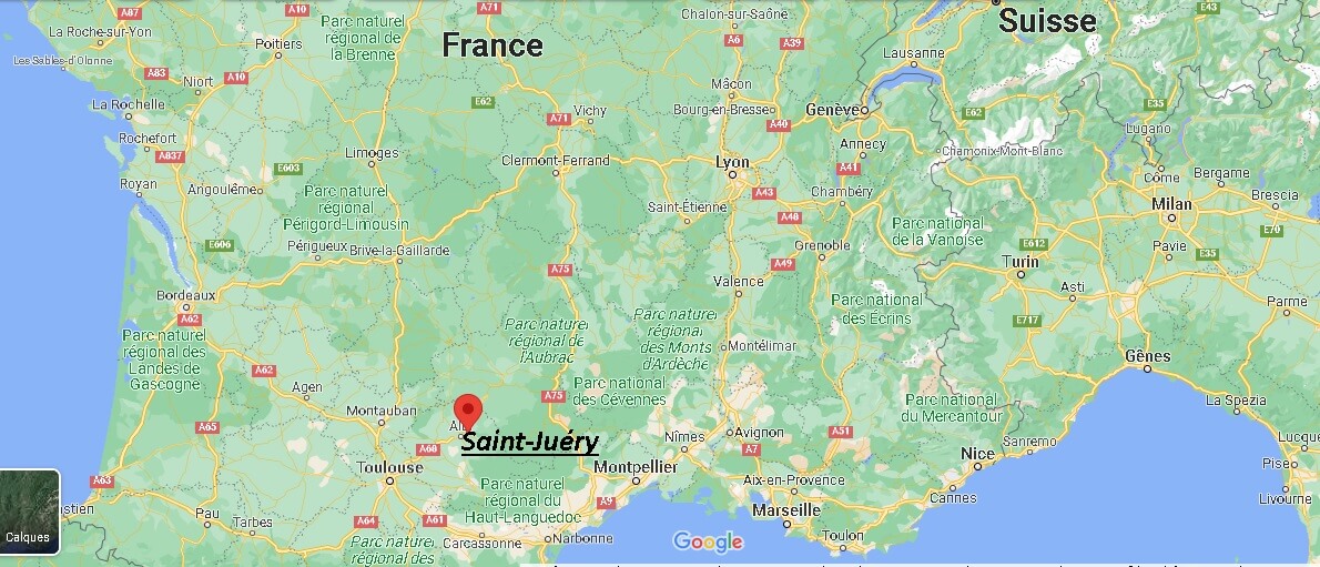 Où se trouve Saint-Juéry