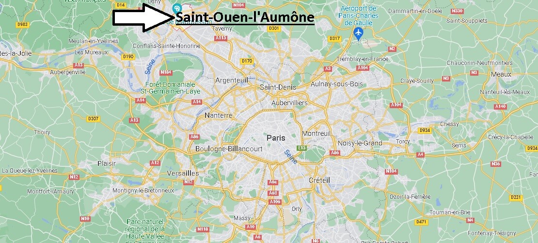Où se trouve Saint-Ouen-l'Aumône