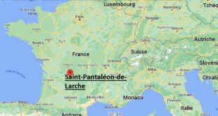 Où se trouve Saint-Pantaléon-de-Larche