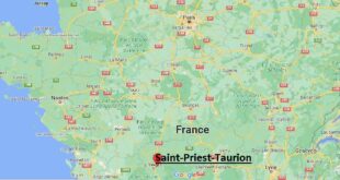 Où se trouve Saint-Priest-Taurion
