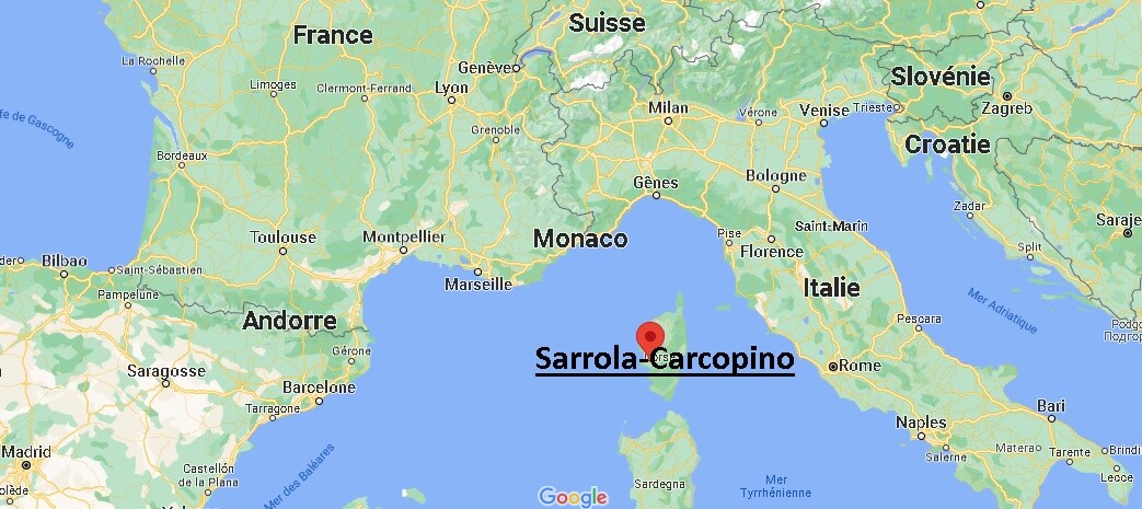Où se trouve Sarrola-Carcopino