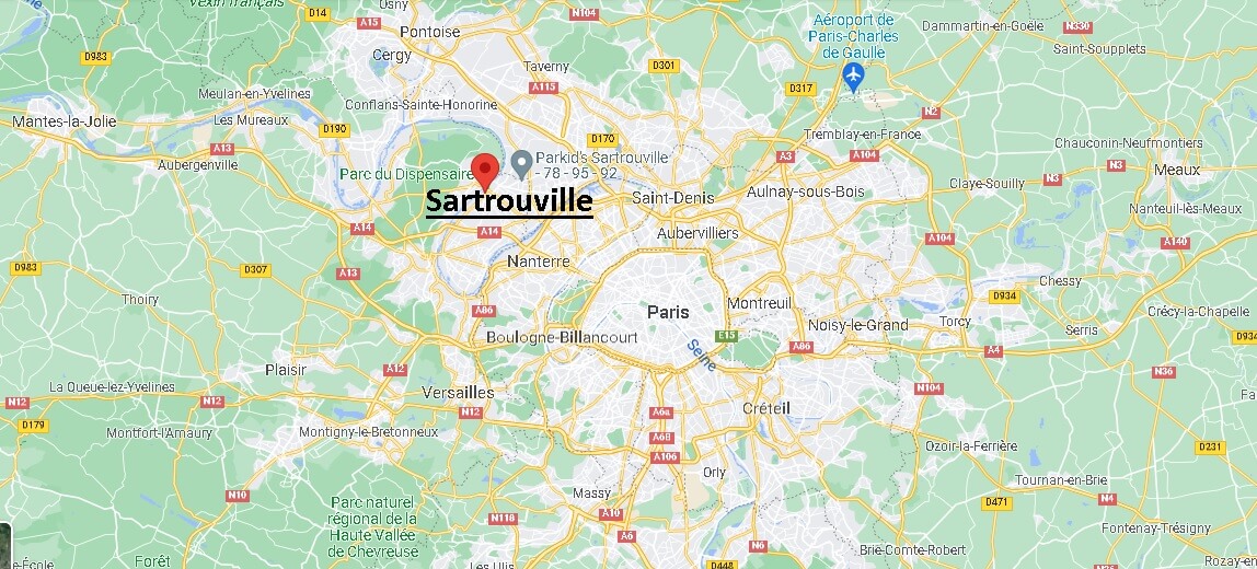 Où se trouve Sartrouville