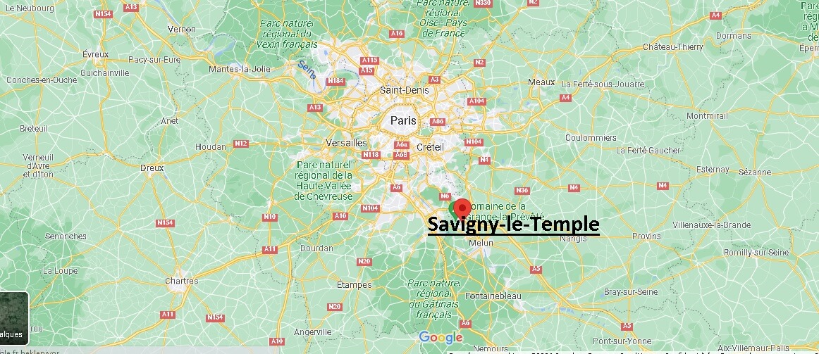 Où se trouve Savigny-le-Temple