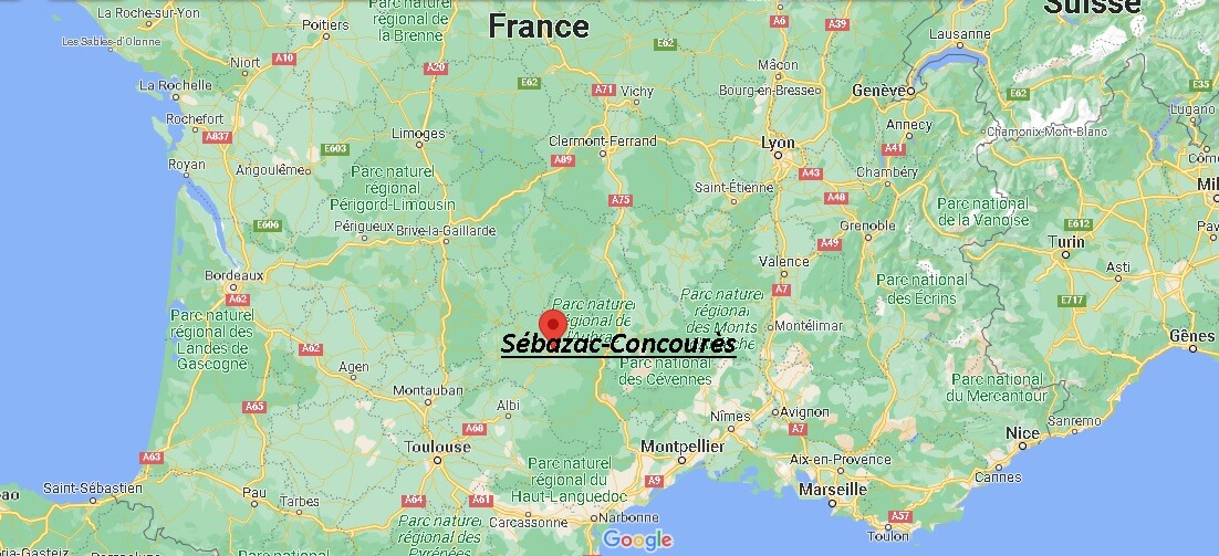 Où se trouve Sébazac-Concourès