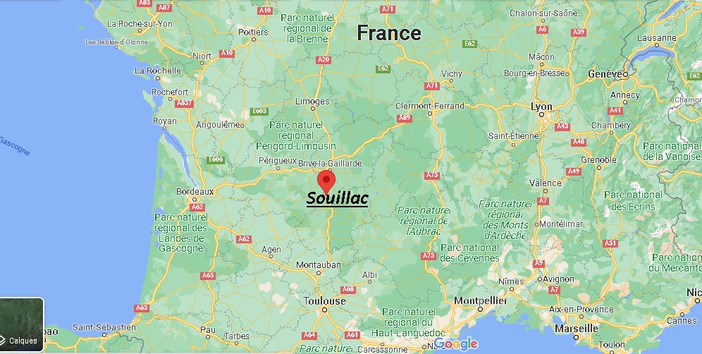 Où se trouve Souillac