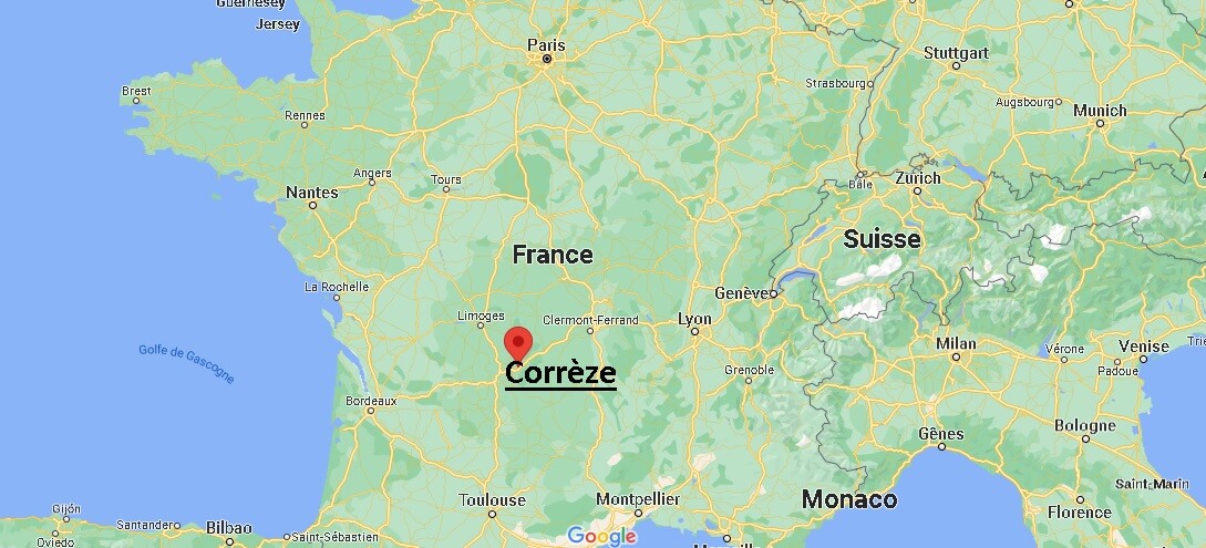 Où se trouve la Corrèze en France