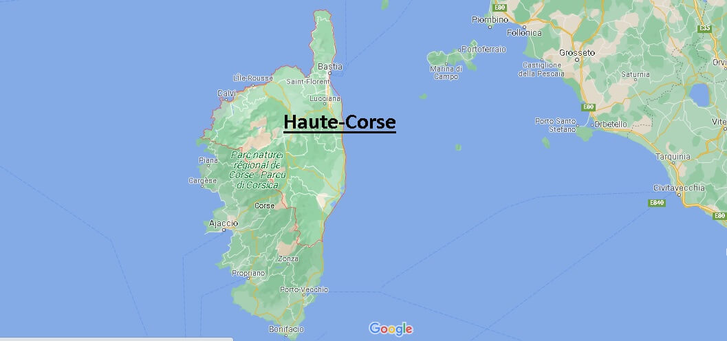 Où se trouve la Haute-Corse