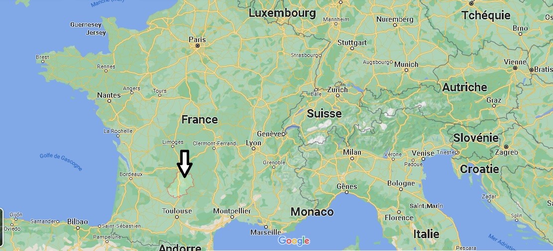Où se trouve le Lot en France