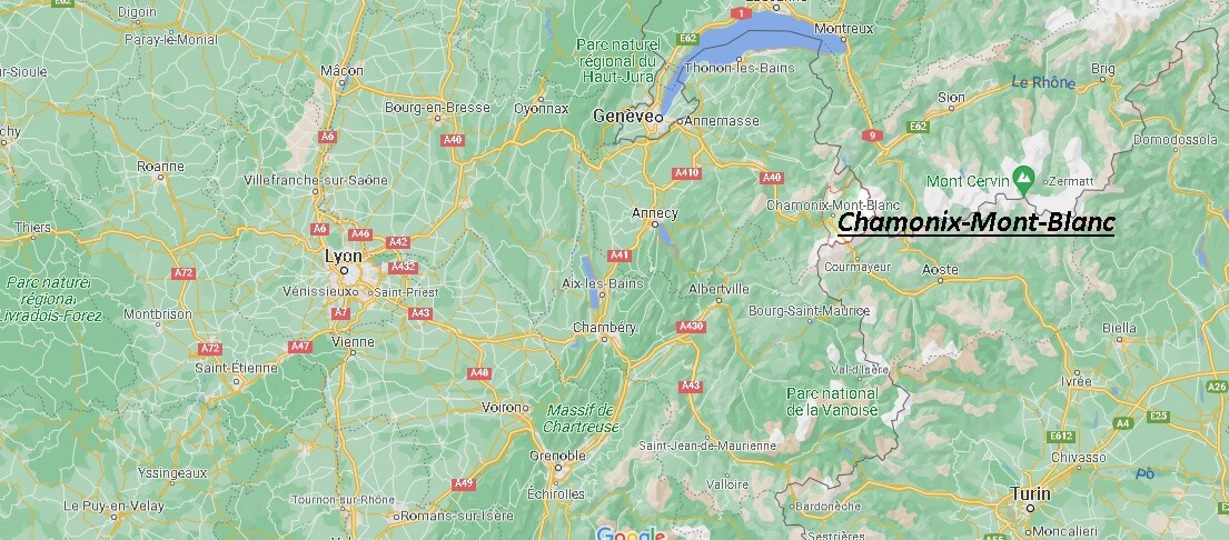 Dans quelle région se trouve Chamonix-Mont-Blanc