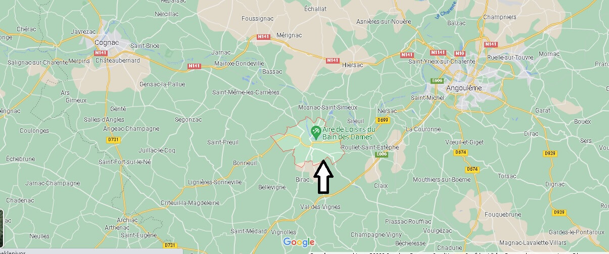 Dans quelle région se trouve Châteauneuf-sur-Charente