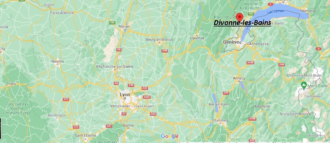 Dans quelle région se trouve Divonne-les-Bains