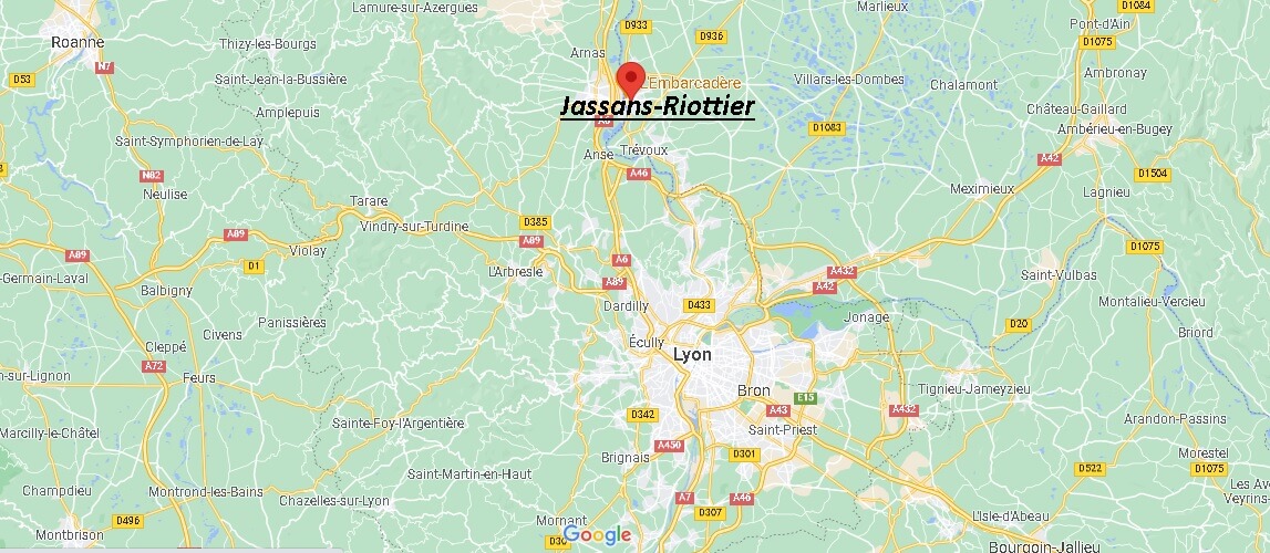 Dans quelle région se trouve Jassans-Riottier