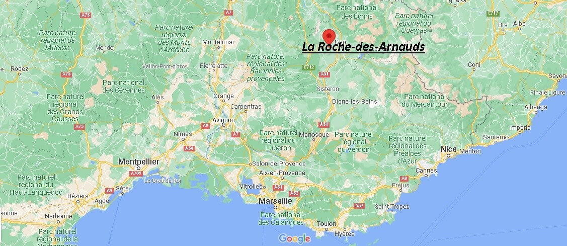 Dans quelle région se trouve La Roche-des-Arnauds