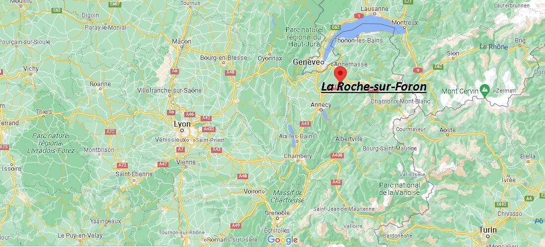 Dans quelle région se trouve La Roche-sur-Foron