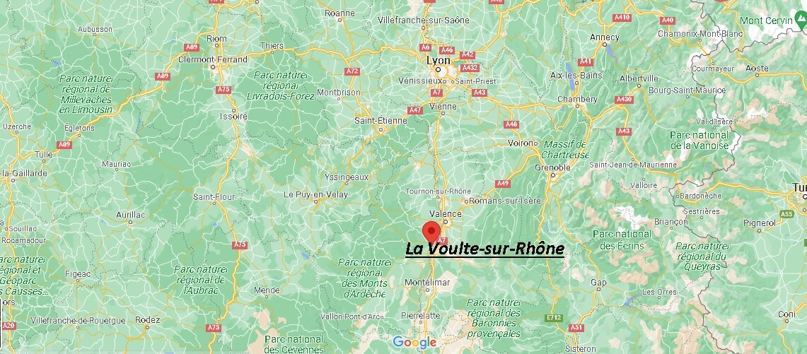 Dans quelle région se trouve La Voulte-sur-Rhône