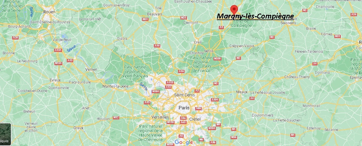 Dans quelle région se trouve Margny-lès-Compiègne