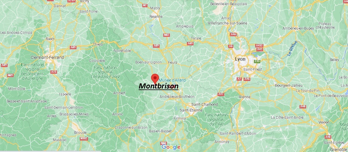 Dans quelle région se trouve Montbrison