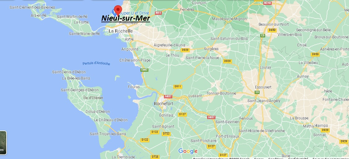 Dans quelle région se trouve Nieul-sur-Mer