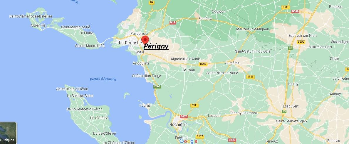 Dans quelle région se trouve Périgny