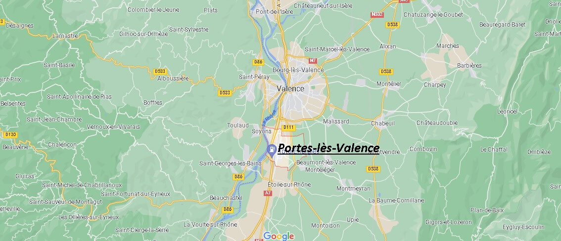 Dans quelle région se trouve Portes-lès-Valence