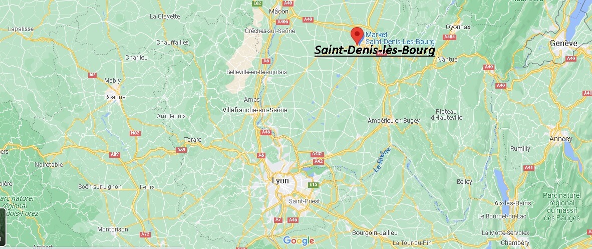 Dans quelle région se trouve Saint-Denis-lès-Bourg