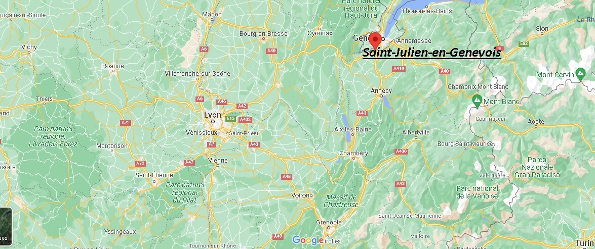 Dans quelle région se trouve Saint-Julien-en-Genevois