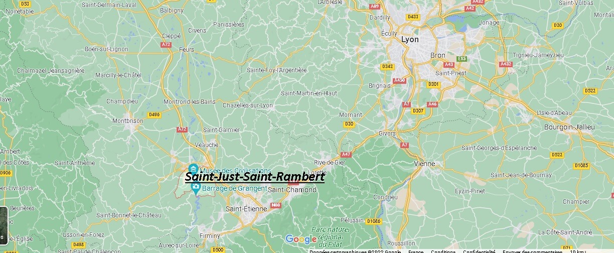 Dans quelle région se trouve Saint-Just-Saint-Rambert