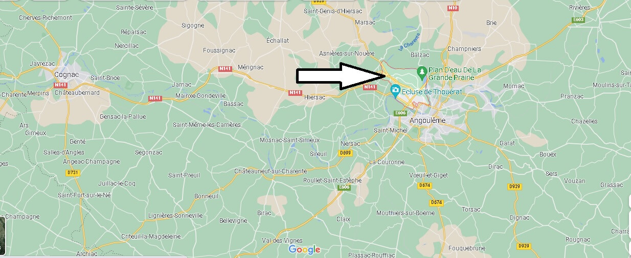 Dans quelle région se trouve Saint-Yrieix-sur-Charente
