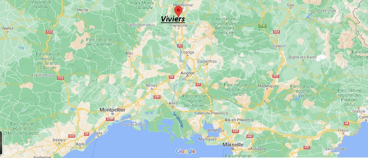 Dans quelle région se trouve Viviers