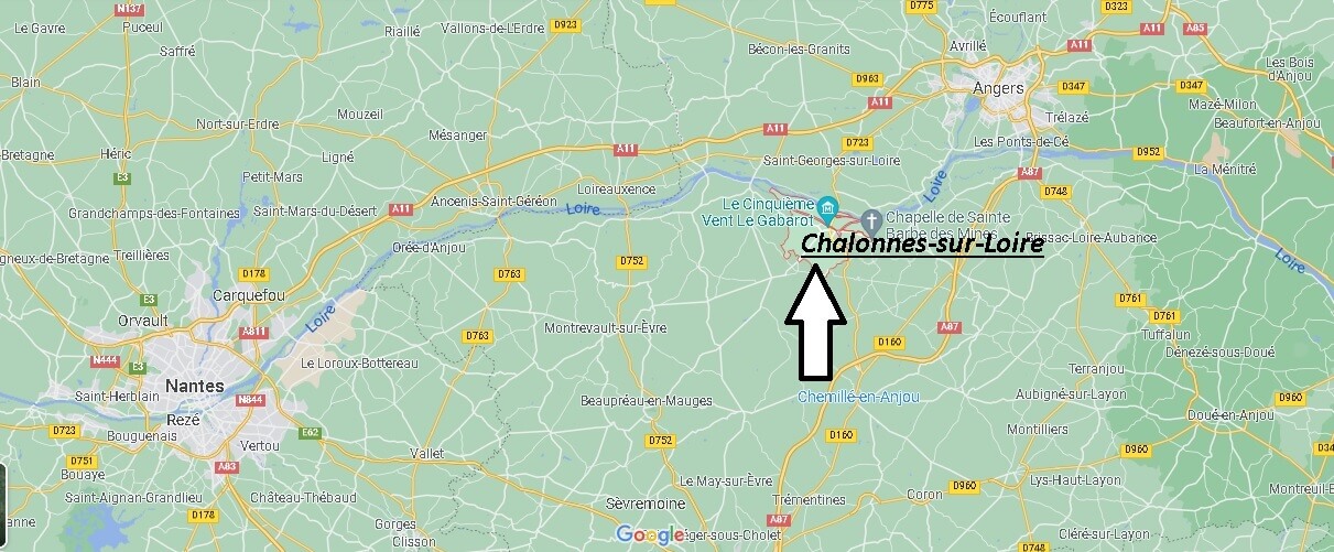 Dans quelle région se trouve Chalonnes-sur-Loire