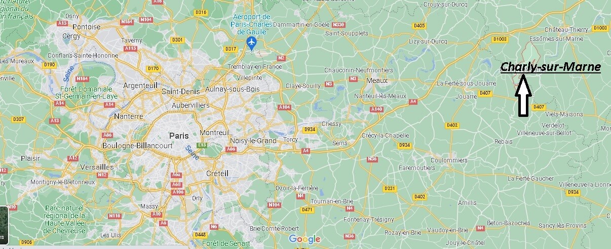 Où se situe Charly-sur-Marne (Code postal 02310)