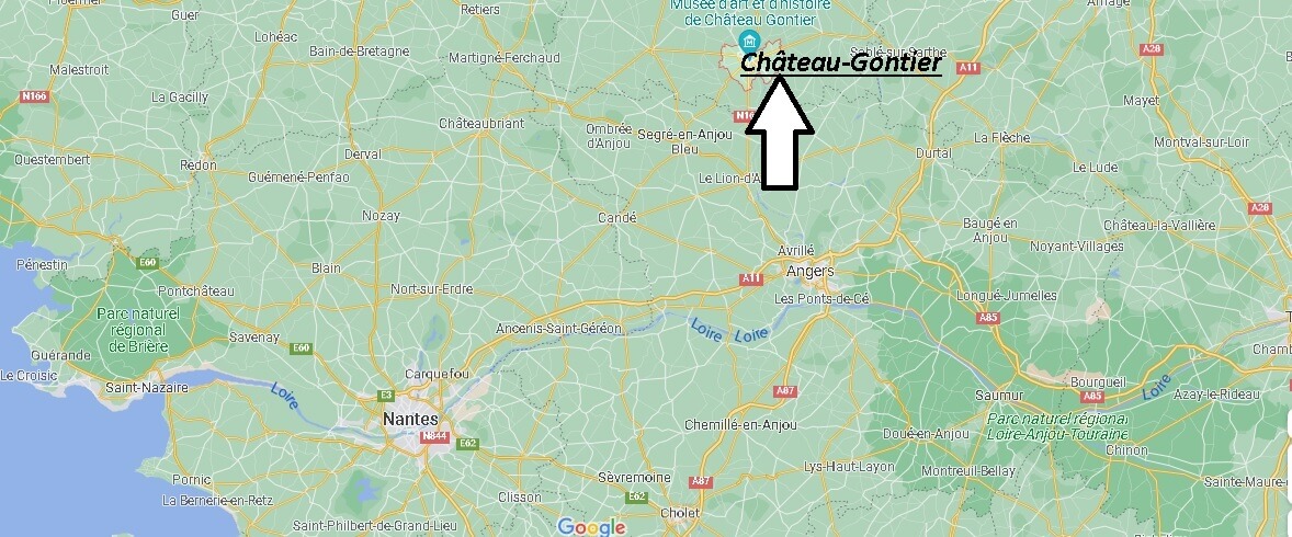 Où se situe Château-Gontier (Code postal 53200)