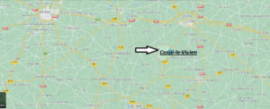 Où se situe Cossé-le-Vivien (Code postal 53230)