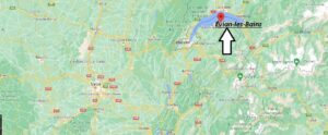 Où se situe Évian-les-Bains (Code postal 74500)