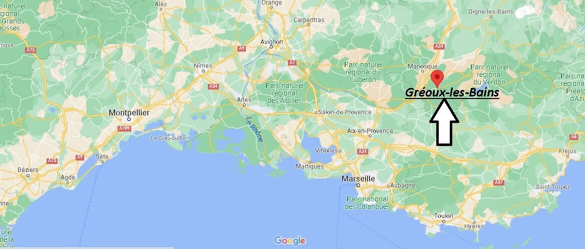 Où se situe Gréoux-les-Bains (Code postal 04800)