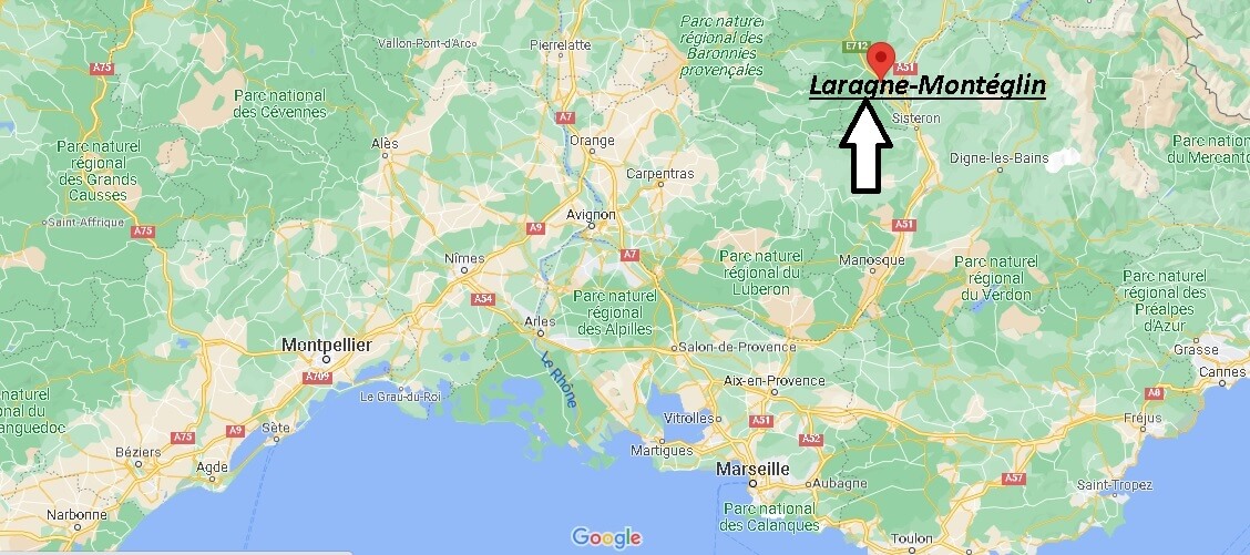 Où se situe Laragne-Montéglin (Code postal 05300)