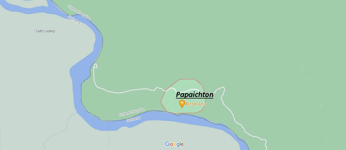 Où se situe Papaichton (Code postal 97316)