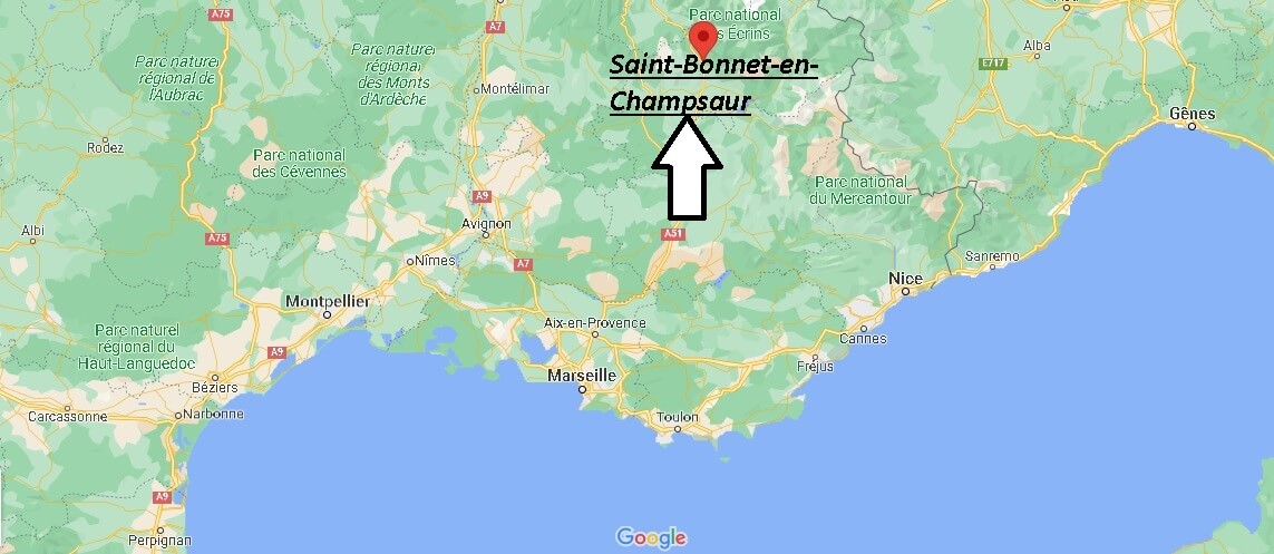 Où se situe Saint-Bonnet-en-Champsaur (Code postal 05500)