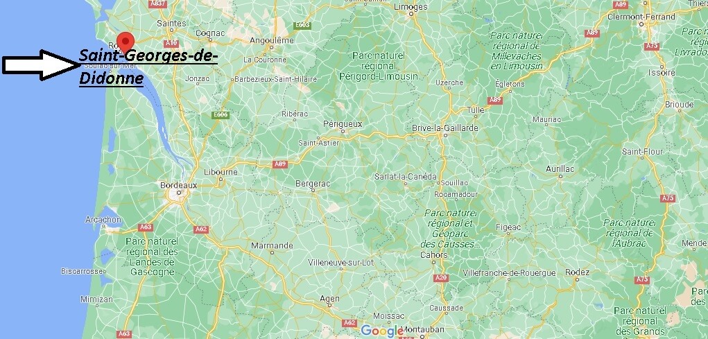 Où se situe Saint-Georges-de-Didonne (Code postal 17110)
