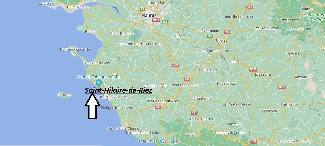 Où se situe Saint-Hilaire-de-Riez (Code postal 85270)