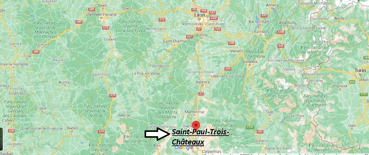 Où se situe Saint-Paul-Trois-Châteaux (Code postal 26130)