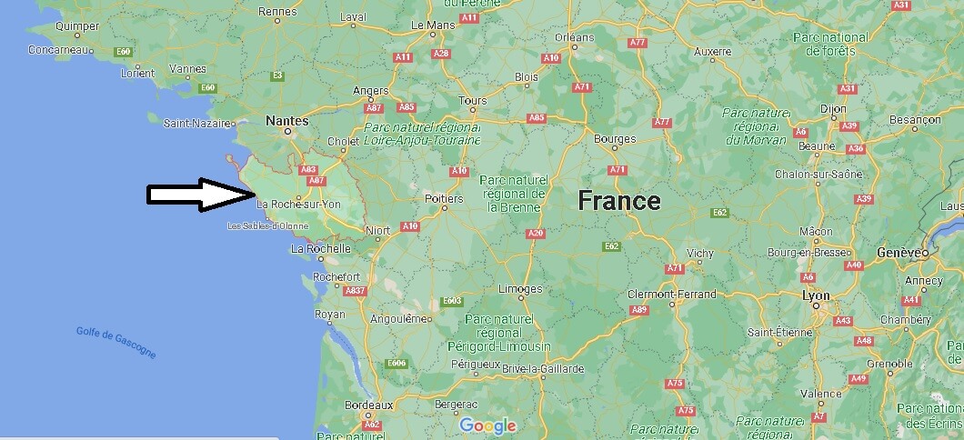 Où se situe la Vendée